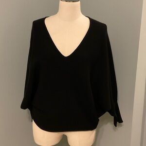 Kerisma Black V-Neck Sweater. Sz S/M